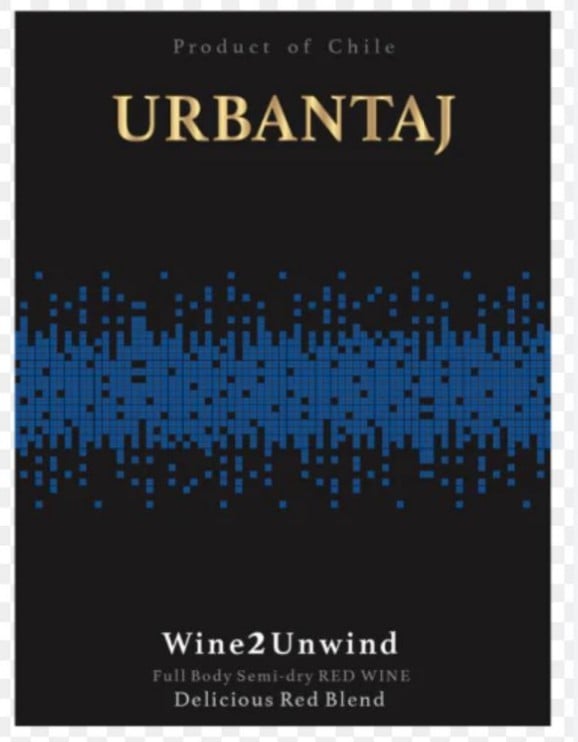 URBAN TAJ WINE 2 UNWIND 1.L