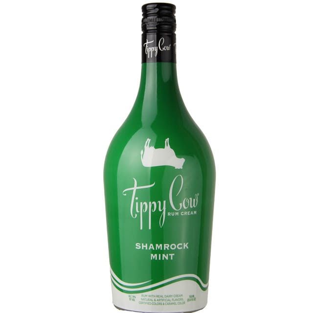 TIPPY COW RUM CRM SHAMRCK MNT 6B 750ML
