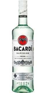 BACARDI RUM SUPERIOR WHITE 80 1.75L