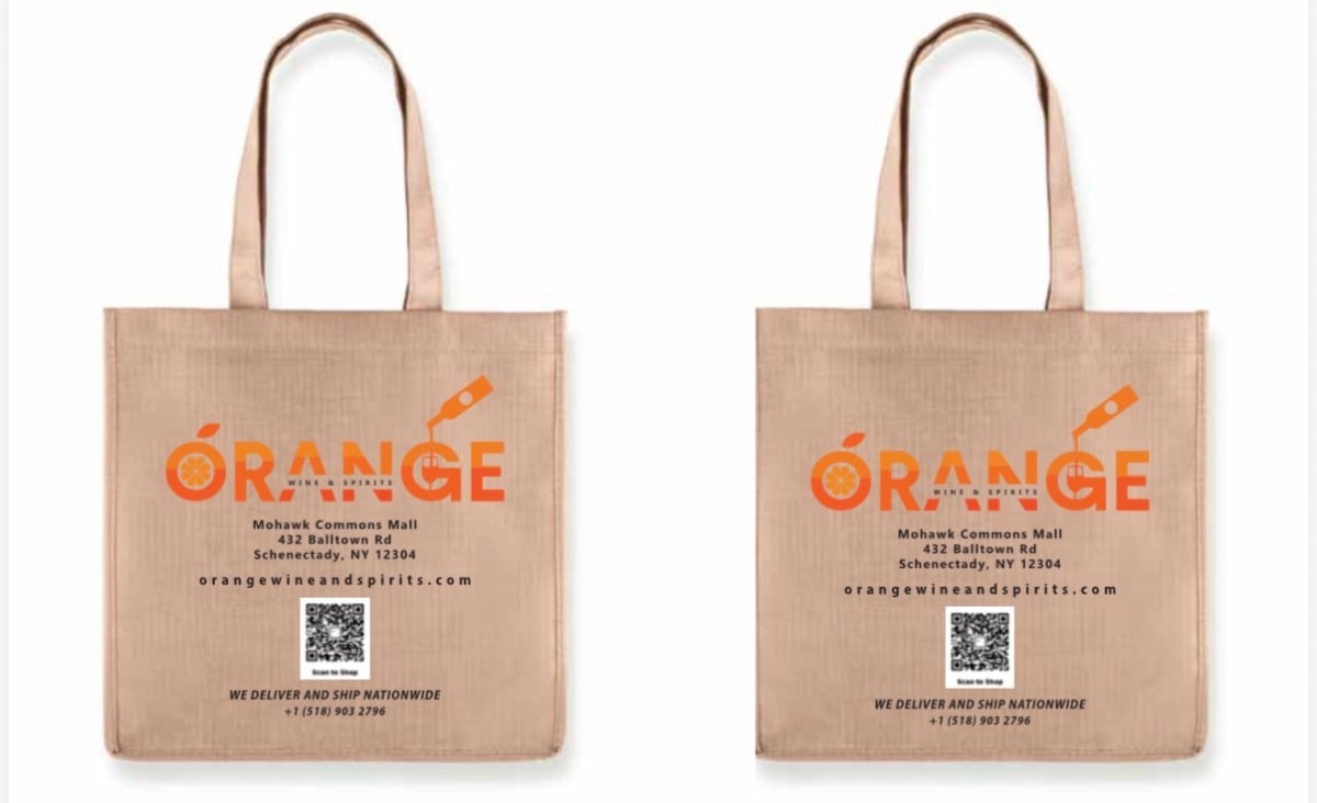 6 BOTTLE BAG NON WOVEN WINE TOTE