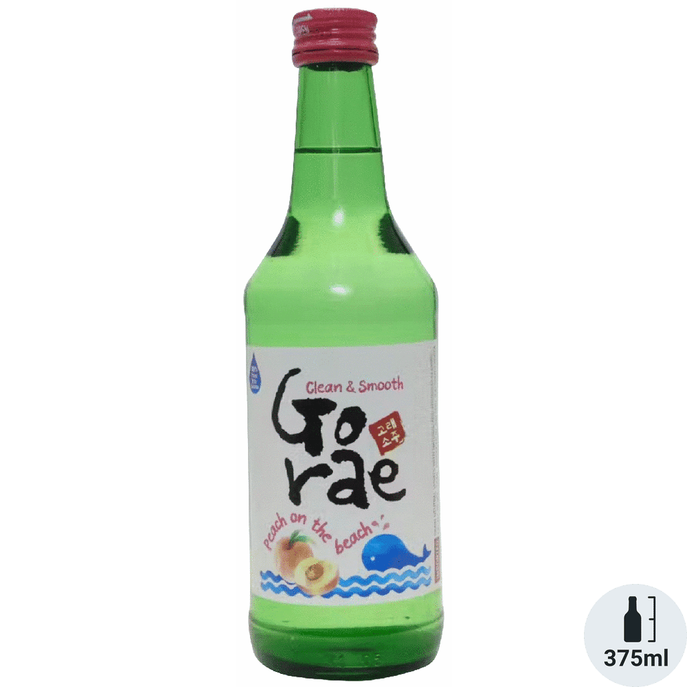 GORAE SOJU C&S PEACH ON D BEACH 375ML